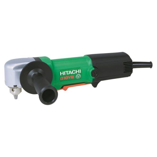 Hitachi D10YB 500Watt 10mm Profesyonel Dik Açılı Darbesiz Matkap