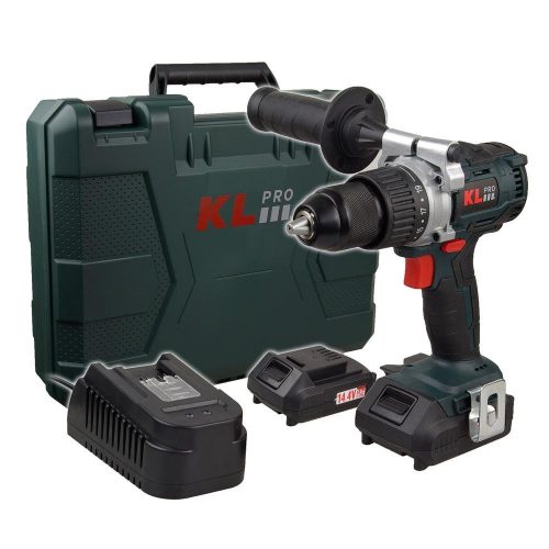 KLPRO KLNM1820B 18Volt/2.0Ah Li-ion Çift Akülü Kömürsüz Profesyonel Vidalama