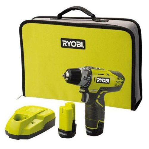 Ryobi R12DDLL13S 12Volt/1.3Ah Li-ion Çift Akülü 2 Vitesli Vidalama