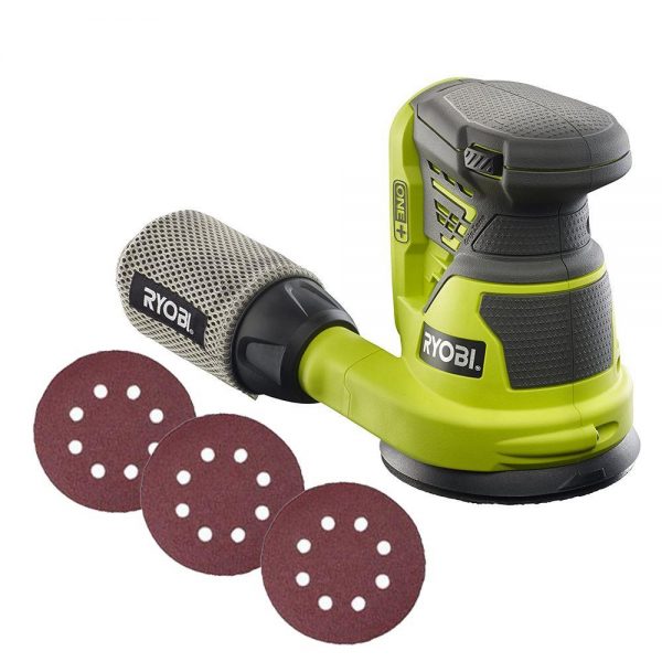 Ryobi R18ROS0 18Volt Li-Ion Aküsüz Eksantrik Zımpara