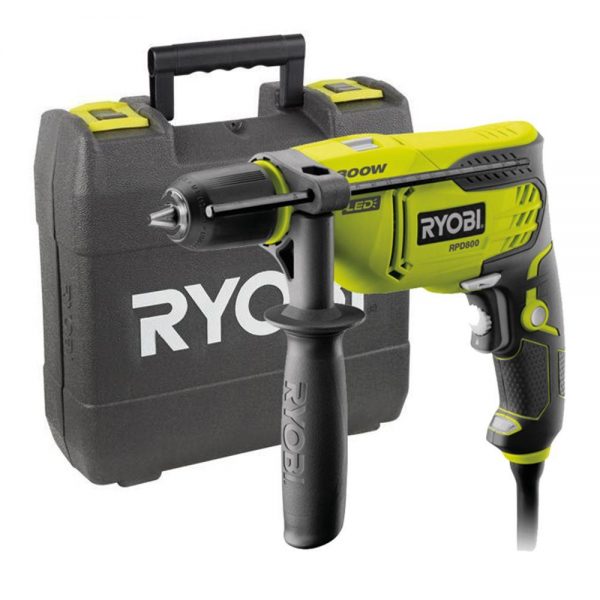 Ryobi RPD800K 800Watt 13mm Darbeli Matkap