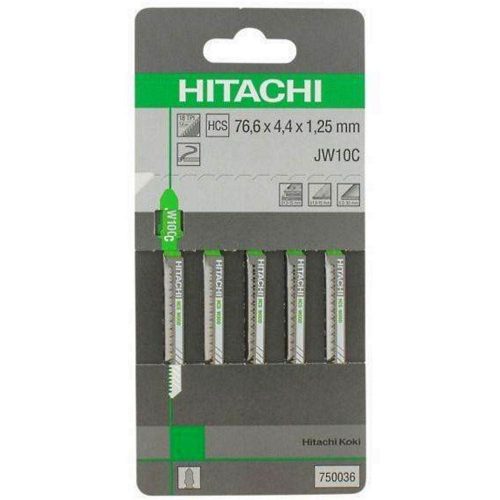 Hitachi 750036 5 Parça T Tipi Ahşap Profesyonel Dekupaj Bıçak Seti