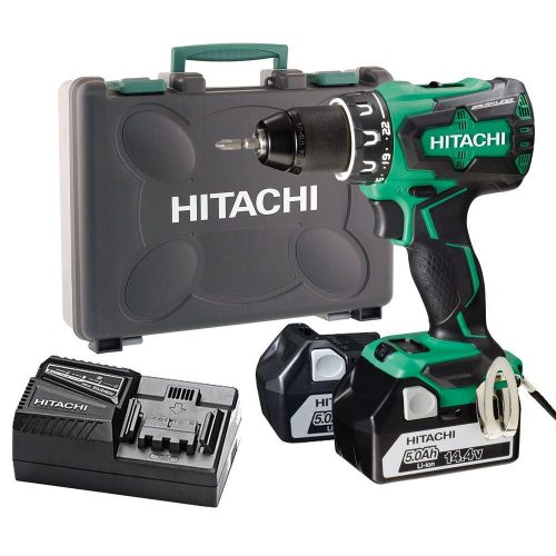 Hitachi DS14DBSL 14.4Volt/5.0Ah Li-ion Çift Akülü Kömürsüz Profesyonel Vidalama